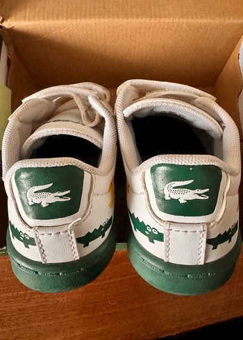 Lacoste orjinal çocuk spor ayakkabı - Görsel 3