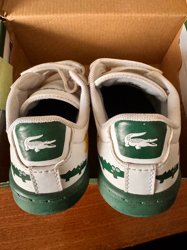 Lacoste orjinal çocuk spor ayakkabı - Görsel 3