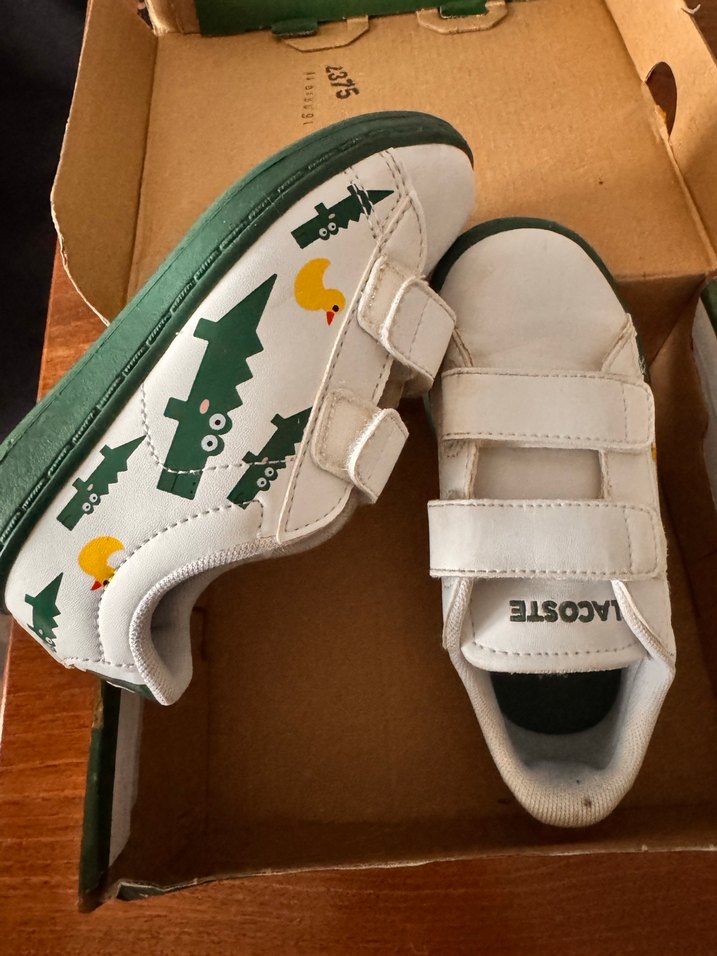 Lacoste orjinal çocuk spor ayakkabı - Görsel 4