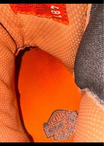 Harley Davidson kız çocuk deri çizme - Görsel 6