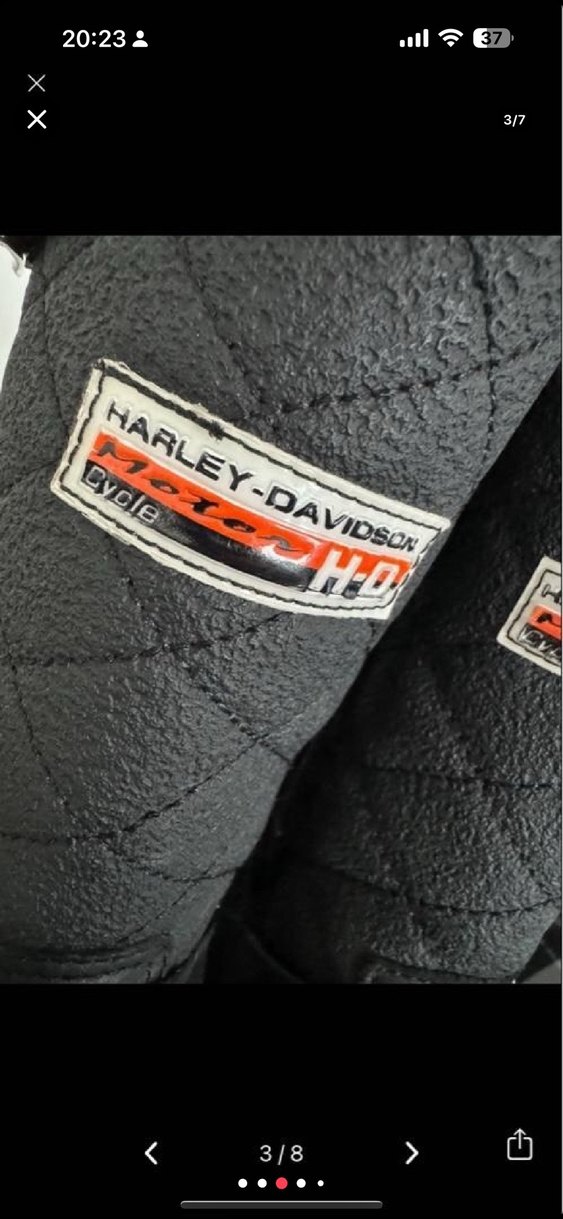 Harley Davidson kız çocuk deri çizme - Görsel 5