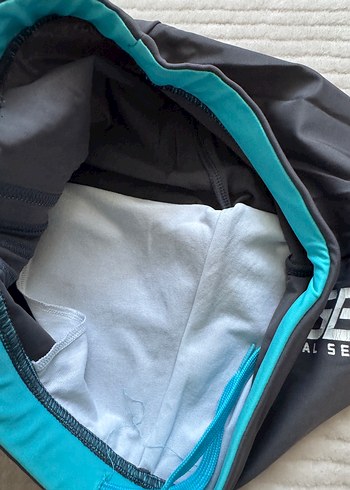 Gri Baskılı Erkek Çocuk Mayo Şortu - Görsel 2