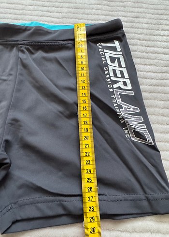 Gri Baskılı Erkek Çocuk Mayo Şortu - Görsel 4