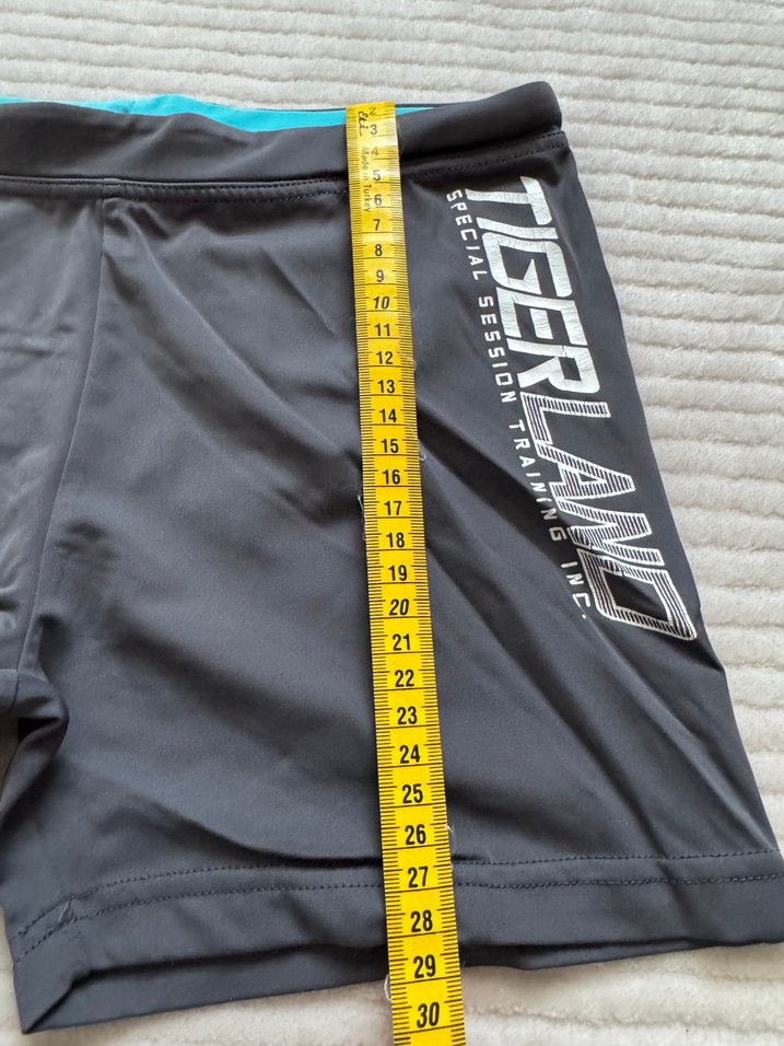 Gri Baskılı Erkek Çocuk Mayo Şortu - Görsel 4