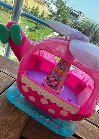 Renkli Pembe Su Oyuncağı Helikopter