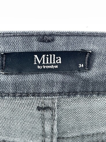 34 Beden gri Renk Trendyol & Milla Jean / Kot %70 İndirimli.