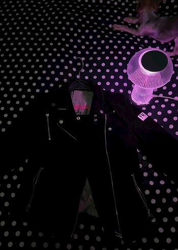 Kadın suet Ceket - Punk Stil - Görsel 2