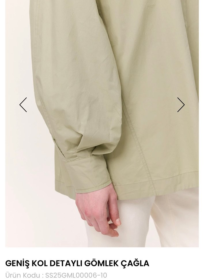 Manuka Çağla Gömlek - Görsel 3