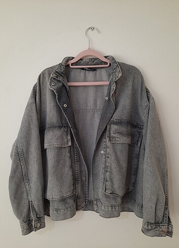 m Beden OVERSIZE JEAN CEKET