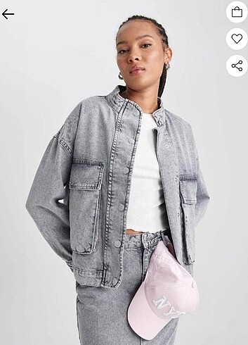 Defacto OVERSIZE JEAN CEKET