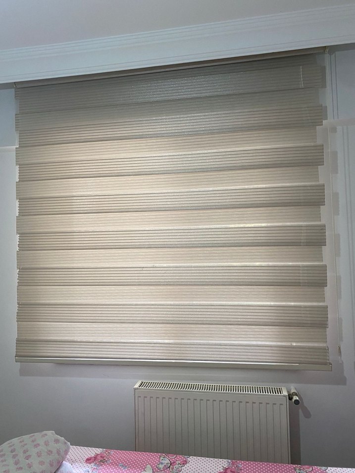 Stor perde 2 adet 120 cm - Görsel 3