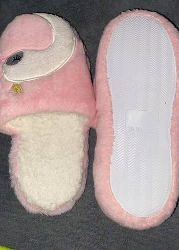 Pembe Nakışlı Kadın Terlikleri - Görsel 2