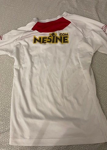 Beyaz Kısa Kollu Spor Forma - Görsel 2