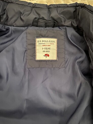 U.S Polo Assn. Erkek çocuk mont 4-5 yaş