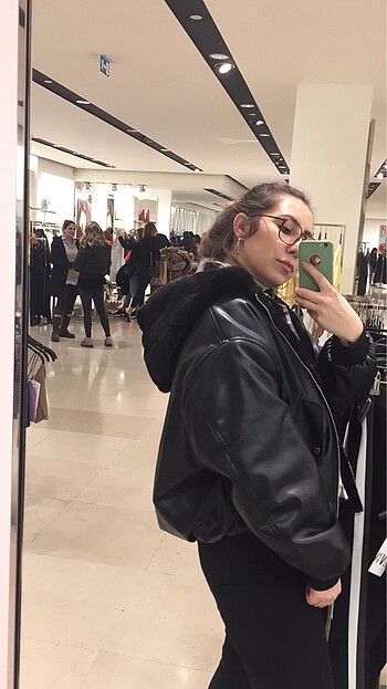 Zara çift taraflı mont