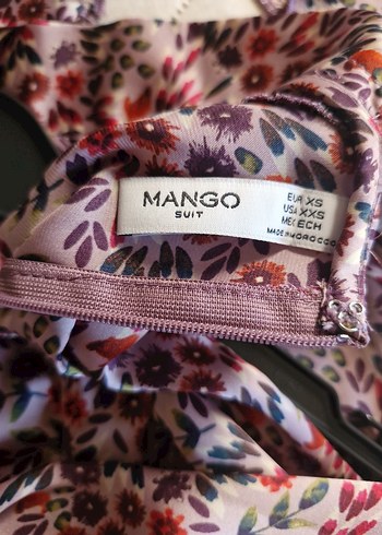 Mango, mürdüm& bordo Renkli,Kolsuz Bluz - Görsel 8