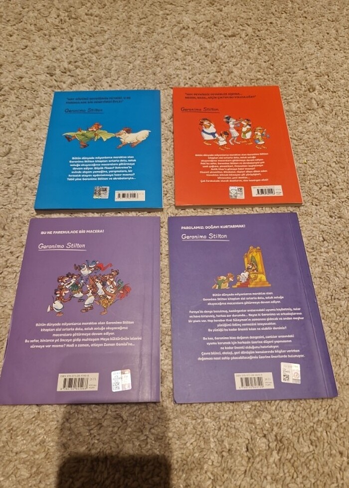 Gerenimo Stilton Zamanda Yolculuk Serisi, 4 yeni kitap - Görsel 2