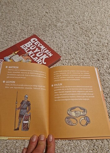 Geçmişin Büyük Halkları,Romalılar,Yunanlılar Çocuk kitapları. - Görsel 6