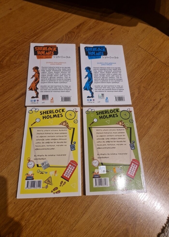 Sherlock Holmes Serisi, 4 adet çocuk kitabı - Görsel 2