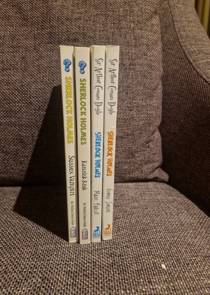 Sherlock Holmes Serisi, 4 adet çocuk kitabı - Görsel 4