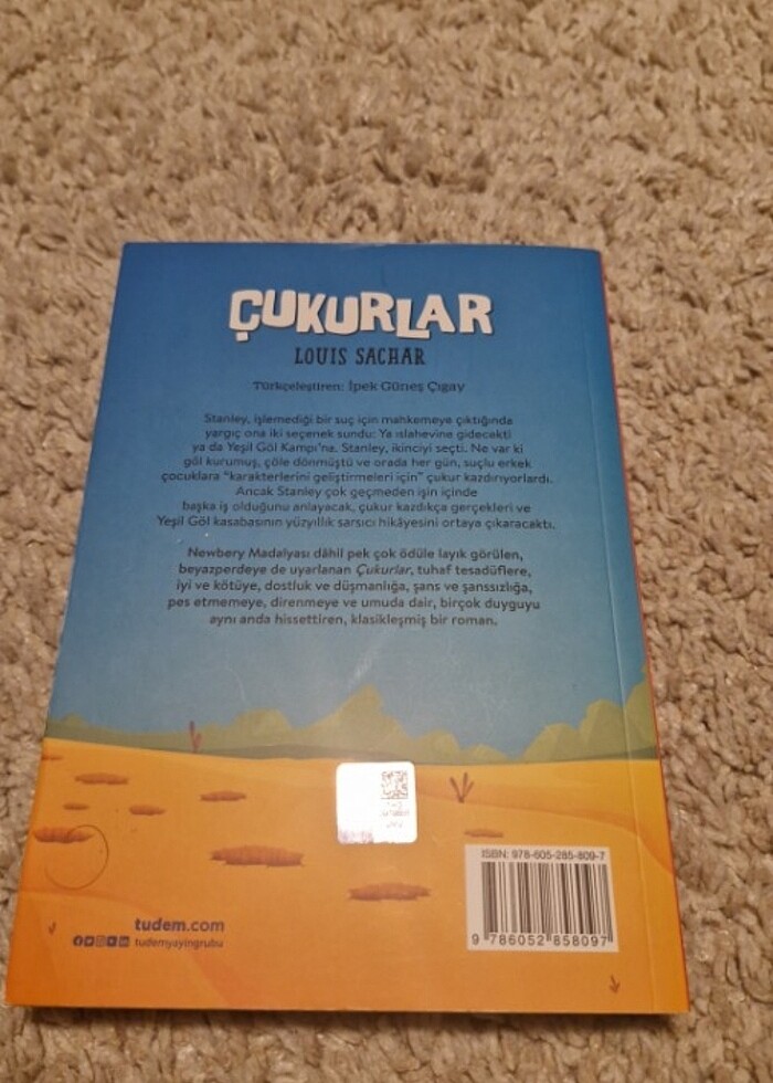 Çukurlar, Louis Sachar - Görsel 2