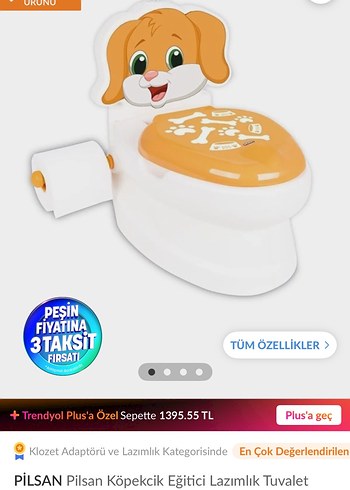 Beden Renk Çocuklar için eğlenceli müzikli lazımlık tuvalet Pilsan