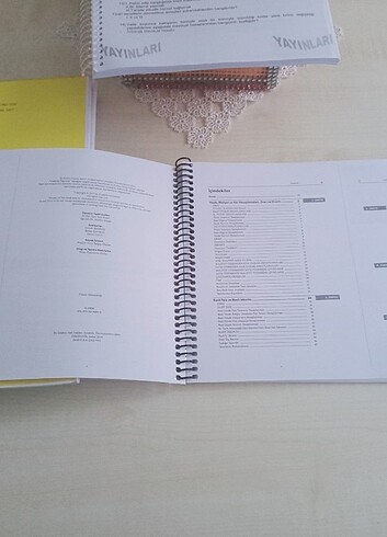 Finans matematiği kitap spiralli defter 