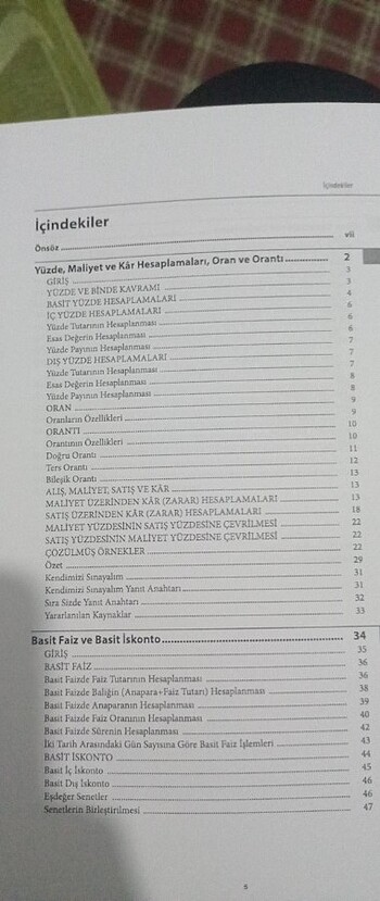  Beden Renk Finans matematiği kitap spiralli defter 