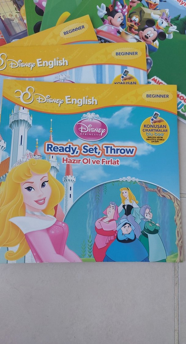 Disney İngilizce Başlangıç Seviyesi Çocuk Kitapları 9 kitap - Görsel 3