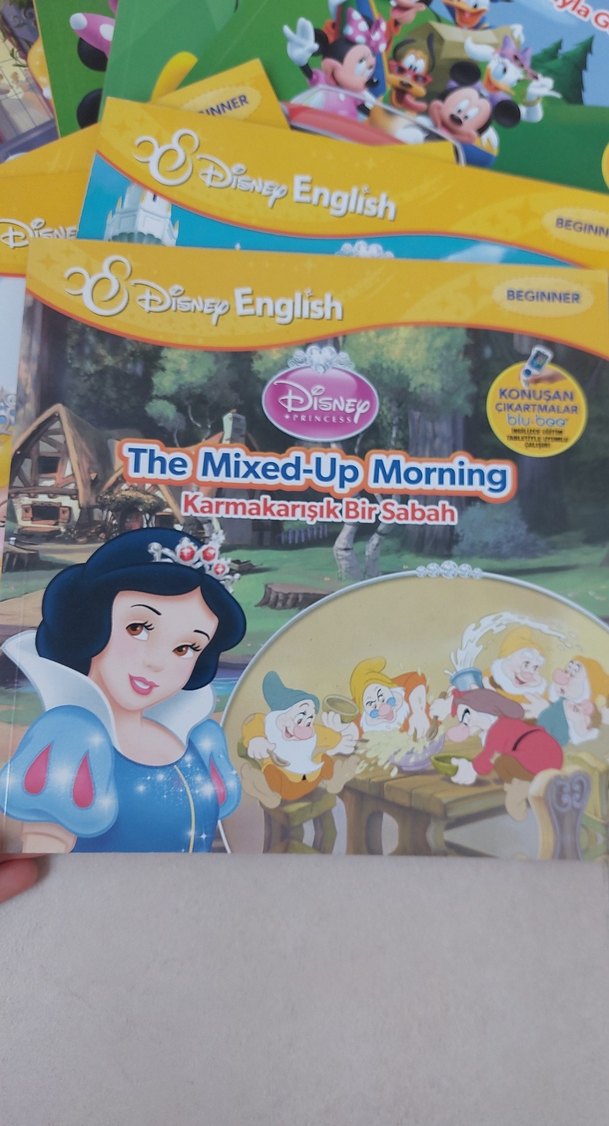 Disney İngilizce Başlangıç Seviyesi Çocuk Kitapları 9 kitap - Görsel 2