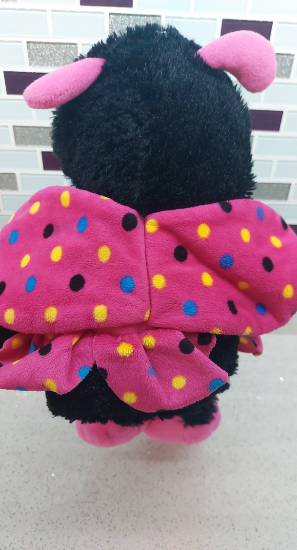 Pembe Kanatlı Böcek Kostümlü Bebek - Görsel 2