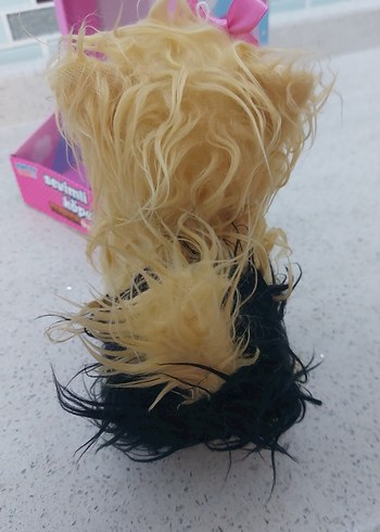 Pembe Sevimli Peluş Köpek Oyuncağı pilli - Görsel 6