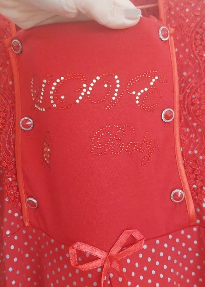 Hamile lohusa gecelik sabahlik takım - Görsel 2