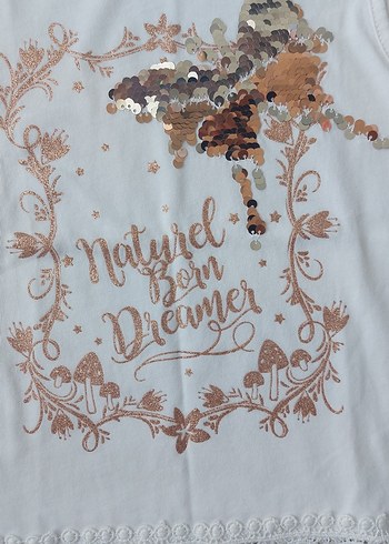 Beyaz Kız Çocuk Dantel Detaylı Atlet - Görsel 3