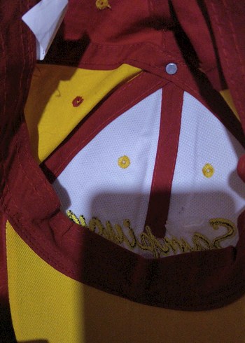  Beden Bordo Şapka Sampiyoe Nakışlı