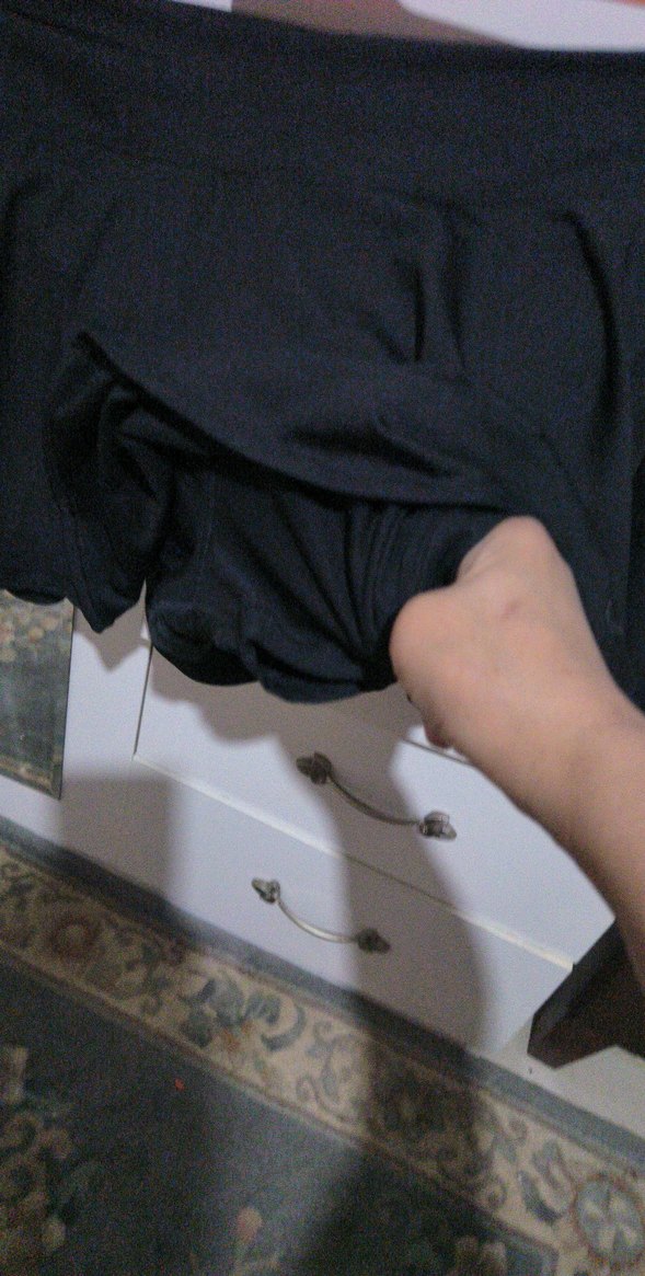 Siyah Drapeli Mini Etek - Görsel 3