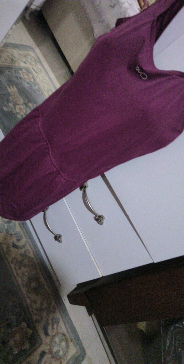 Mor askılı deniz elbisesi - Görsel 2