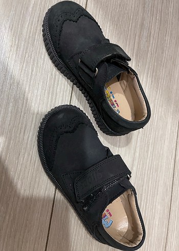 Erkek Çocuk Siyah Tokalı Özel Ayakkabı - Görsel 2