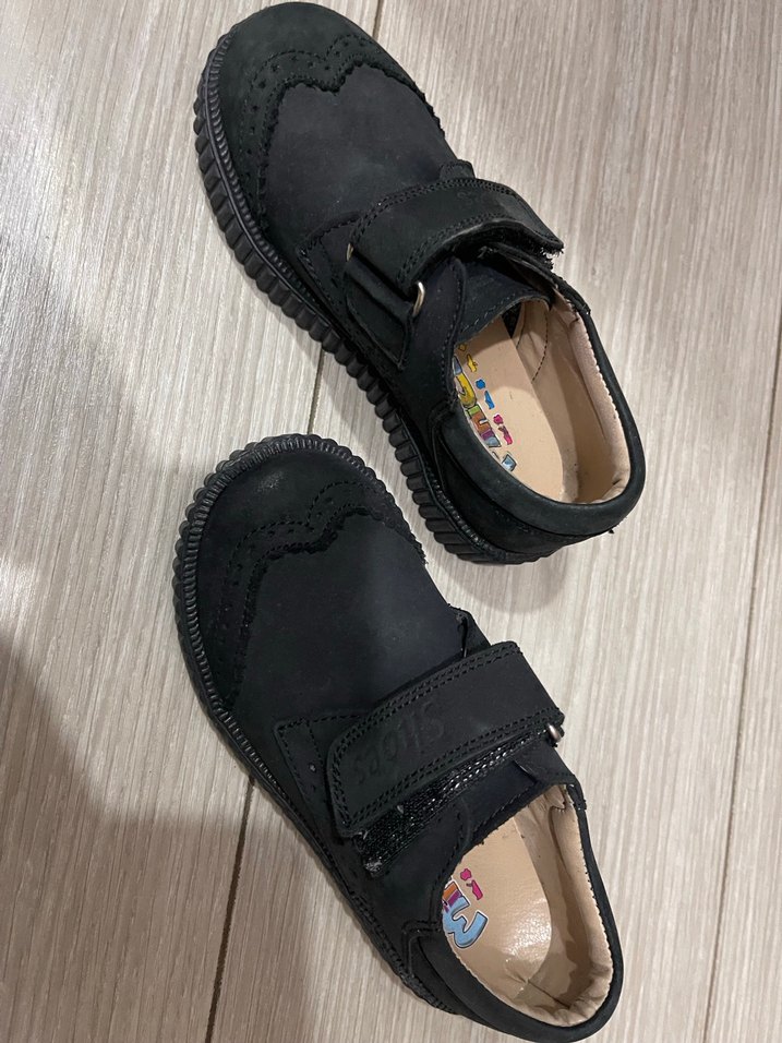 Erkek Çocuk Siyah Tokalı Özel Ayakkabı - Görsel 2