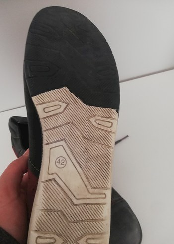 42 Beden gri Renk Gri Süet Erkek Spor Ayakkabı