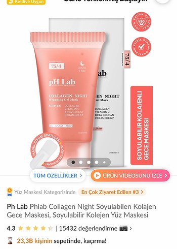 Phlab Collagen Maske - Görsel 2
