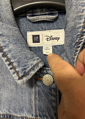 s Beden Gap Disney Mavi Denim Ceket