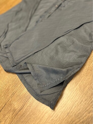 m Beden Yüzde Yüz İpek Silk Cashmere Gömlek
