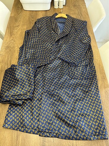 Vintage 3?lü Pijama Takımı - Görsel 7