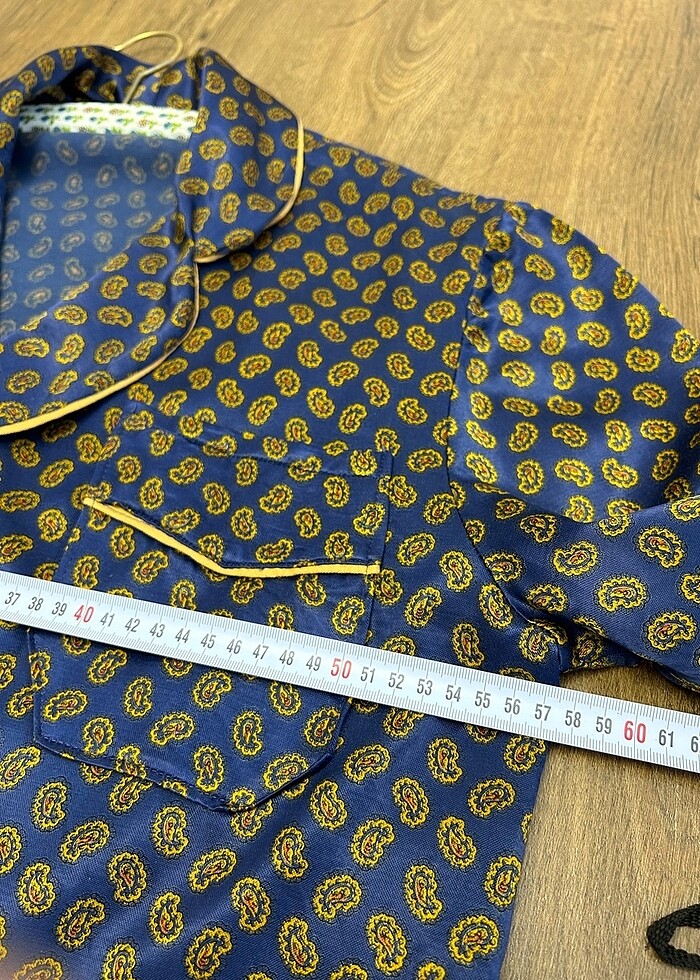 Vintage 3?lü Pijama Takımı - Görsel 3