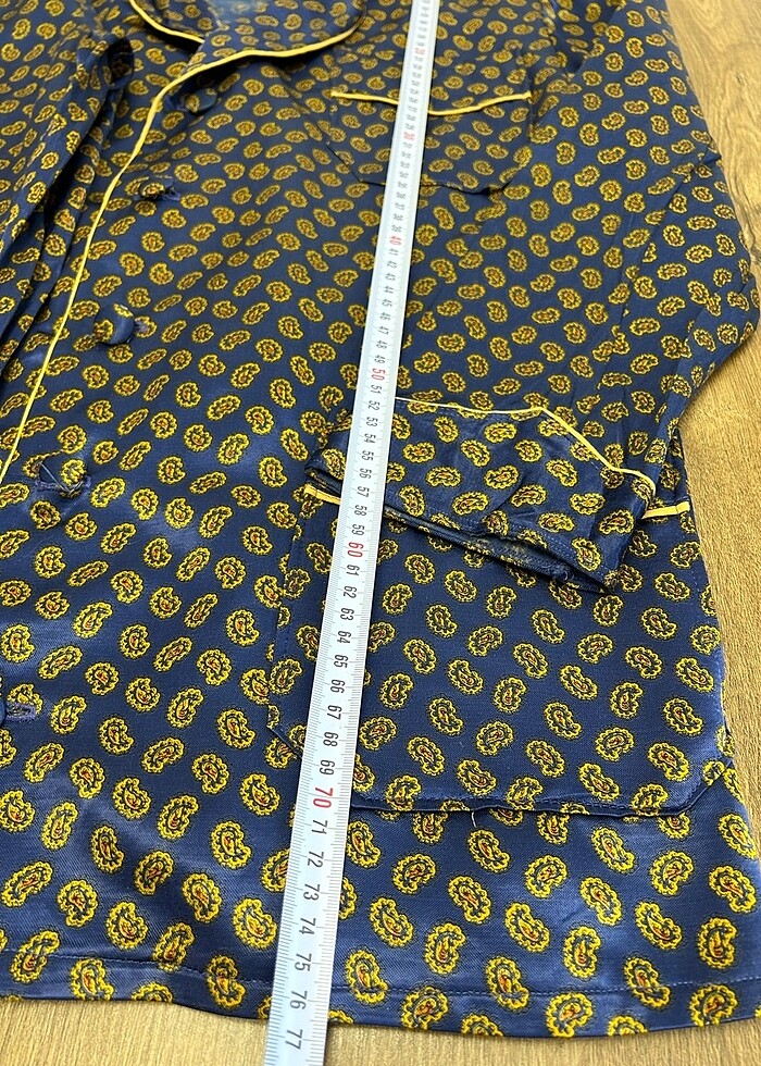 Vintage 3?lü Pijama Takımı - Görsel 2