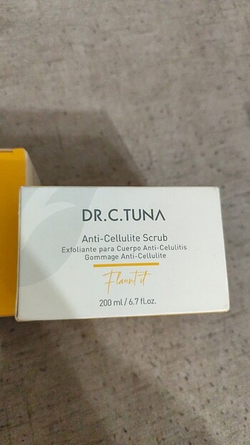 Dr. C. Tuna anti cellulite scrub selülit giderici vücut sıkılaşt