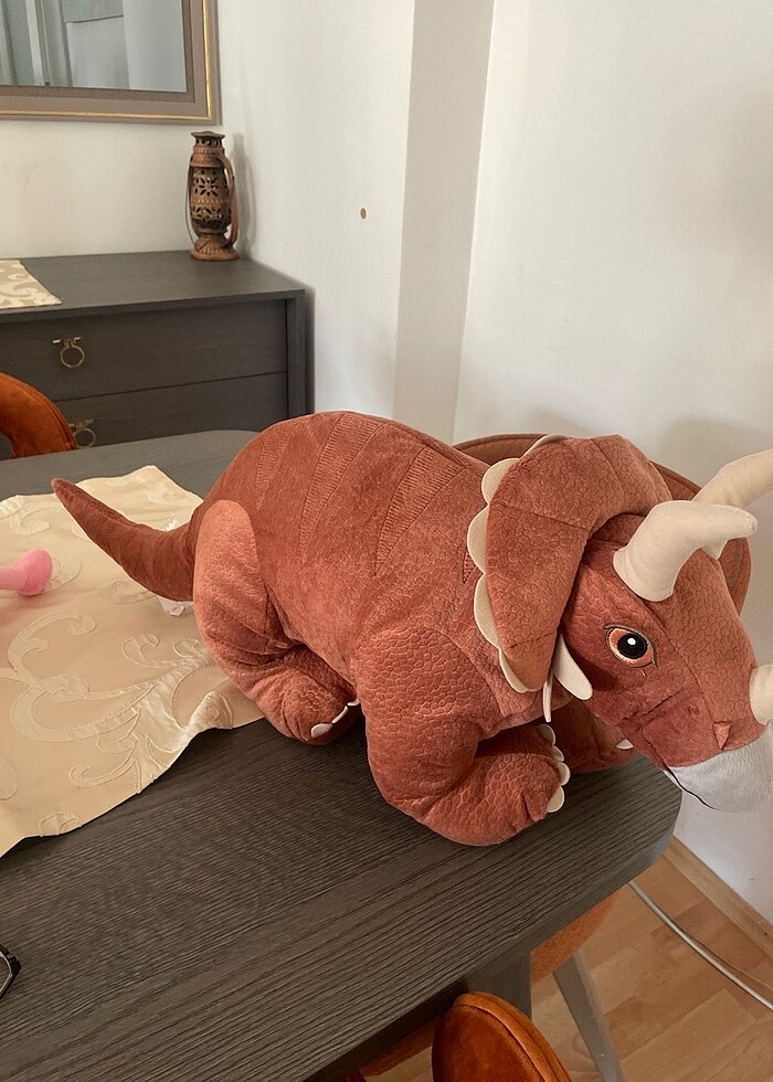 Peluş dinazor oyuncak ikeadan alındı hiç kullanılmadı - Görsel 2