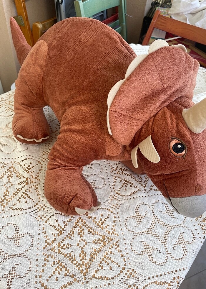 Peluş dinazor oyuncak ikeadan alındı hiç kullanılmadı - Görsel 3