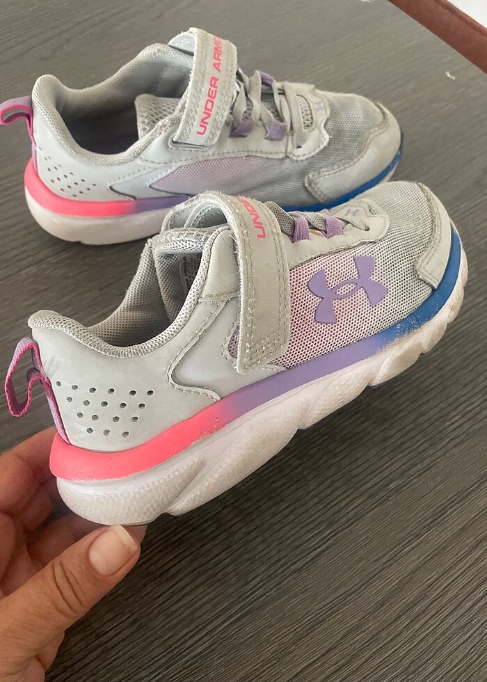 Orijinal under armour spor ayakkabı unisex kız erkek çocuk için  - Görsel 2